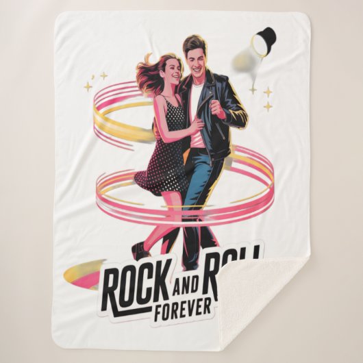 Couverture Sherpa Danse en couple (Devant)