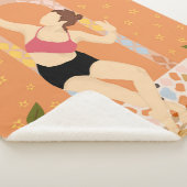 Couverture Sherpa Danse Lune (3/4)