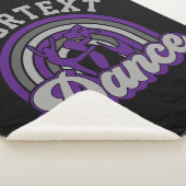 Couverture Sherpa Danseur de ballet AJOUTER DU TEXTE Danse classique (3/4)