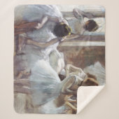 Couverture Sherpa Danseurs Edgar Degas (Devant)