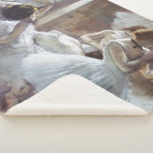 Couverture Sherpa Danseurs Edgar Degas (3/4)