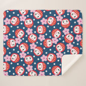 Couverture Sherpa Daruma (Devant (Horizontal))