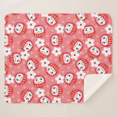 Couverture Sherpa Daruma (Devant (Horizontal))