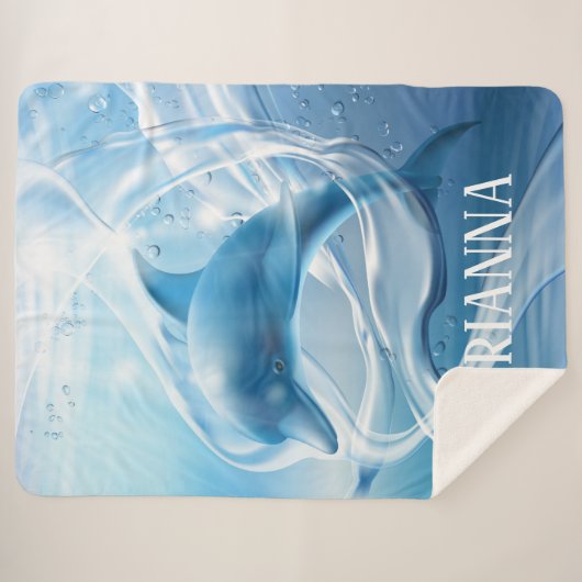 Couverture Sherpa Dauphin (Devant (Horizontal))