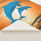 Couverture Sherpa Dauphins (3/4)