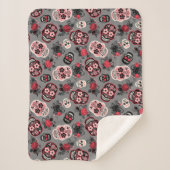 Couverture Sherpa Day of the Dead Sugar (Devant)