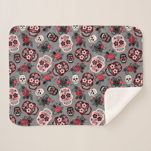 Couverture Sherpa Day of the Dead Sugar (Devant (Horizontal))