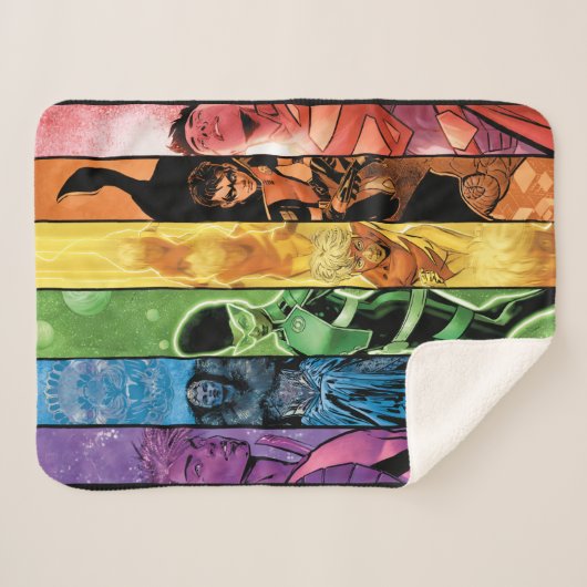 Couverture Sherpa DC Pride Comic Cover 2022 (Devant (Horizontal))