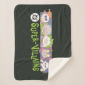 Couverture Sherpa DC Super-Villains Cartoon Lineup (Devant)