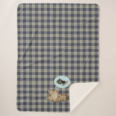 couverture sherpa de chat de rêve (Devant)