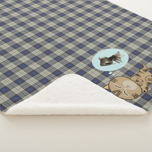 couverture sherpa de chat de rêve (3/4)