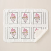 Couverture Sherpa de glace irrésistible (Devant (Horizontal))