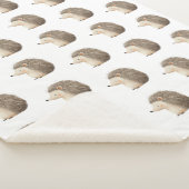 Couverture Sherpa De mignons hérissons (3/4)