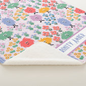 Couverture Sherpa De mignons monstres de fureur dans une prairie fle (3/4)