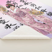 Couverture Sherpa de mujer japonesa (3/4)