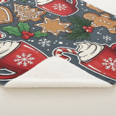 Couverture Sherpa de Noël (3/4)