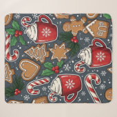 Couverture Sherpa de Noël (Devant (Horizontal))