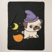Couverture Sherpa de sorcière Puggy (Devant)