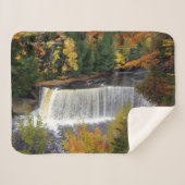 Couverture sherpa de Upper Tahquamenon Falls (Devant (Horizontal))