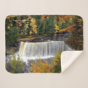 Couverture sherpa de Upper Tahquamenon Falls