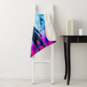 Couverture Sherpa Debout en Couleurs (En situation)