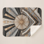 Couverture Sherpa Déco Luxueux (Devant (Horizontal))