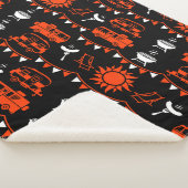 Couverture Sherpa Décor camping Caravan (3/4)