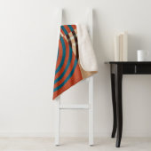 Couverture Sherpa Décor contemporain mur art retro estampes ensemble (En situation)