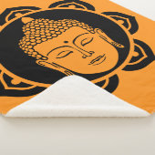 Couverture Sherpa Décor d'intérieur bouddhiste (3/4)