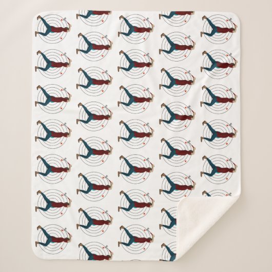 Couverture Sherpa Défilement Ax (Devant)