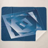 Couverture Sherpa dégradé bleu 1 (Devant (Horizontal))