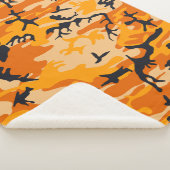 Couverture Sherpa Déguisement orange, Militaire, Armée (3/4)