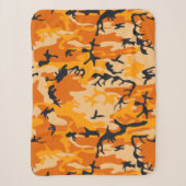 Couverture Sherpa Déguisement orange, Militaire, Armée (Devant)
