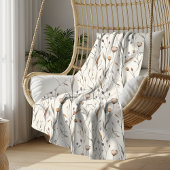 Couverture Sherpa Delicate Wildflowers