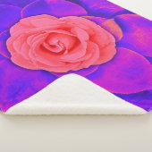 Couverture Sherpa Délice de Rose (3/4)