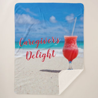 Couverture Sherpa Délice Sherpa Blanket pour les aidants naturels