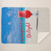 Couverture Sherpa Délice Sherpa Blanket pour les aidants naturels (Devant (Horizontal))