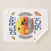 Couverture Sherpa Delray Beach, Floride (Devant (Horizontal))