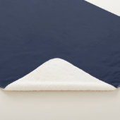 Couverture Sherpa Denim Couleur Uni Uni (3/4)
