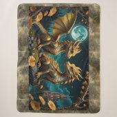 Couverture Sherpa Des dragons au clair de lune (Devant)