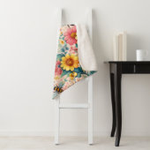 Couverture Sherpa Des fleurs effervescentes (En situation)