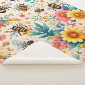 Couverture Sherpa Des fleurs effervescentes (3/4)