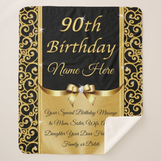 Couverture Sherpa Des idées cadeaux personnalisées pour une femme de (Devant)