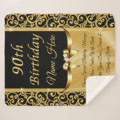 Couverture Sherpa Des idées cadeaux personnalisées pour une femme de (Devant (Horizontal))