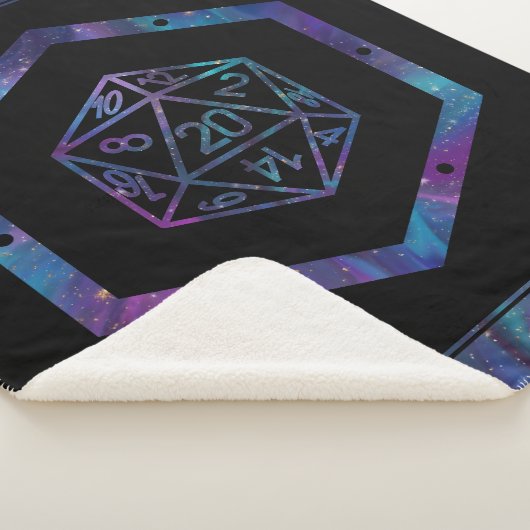 Couverture Sherpa Dés RPG | Nebula Imaginaire Retro Tabletop PnP Gam (3/4)