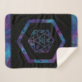 Couverture Sherpa Dés RPG | Nebula Imaginaire Retro Tabletop PnP Gam (Devant (Horizontal))