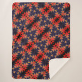 Couverture Sherpa Design aquarelle (Devant)