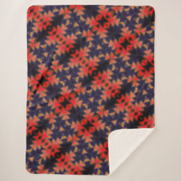 Couverture Sherpa Design aquarelle