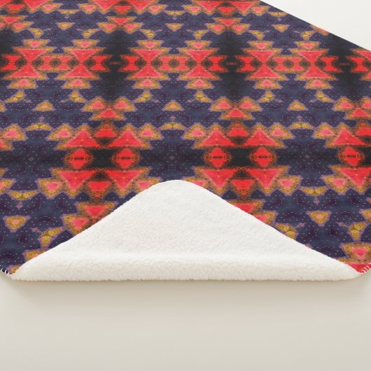 Couverture Sherpa Design aquarelle (3/4)