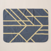 Couverture Sherpa Design Art déco (Devant (Horizontal))